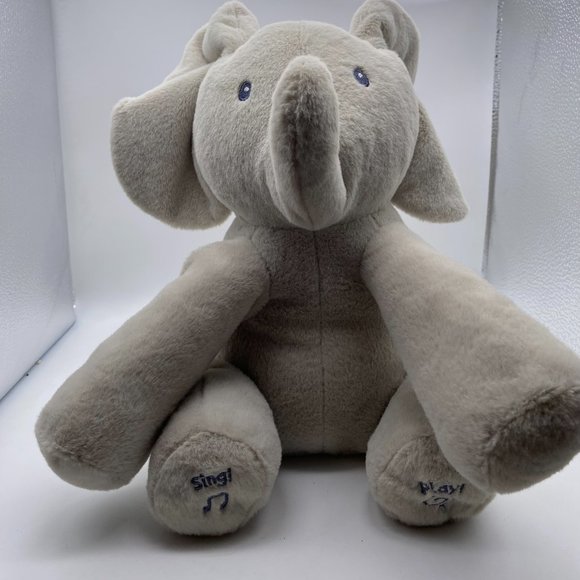 Baby Gund Flappy The Elephant Singing Plush Toy - Picture 3 of 9
